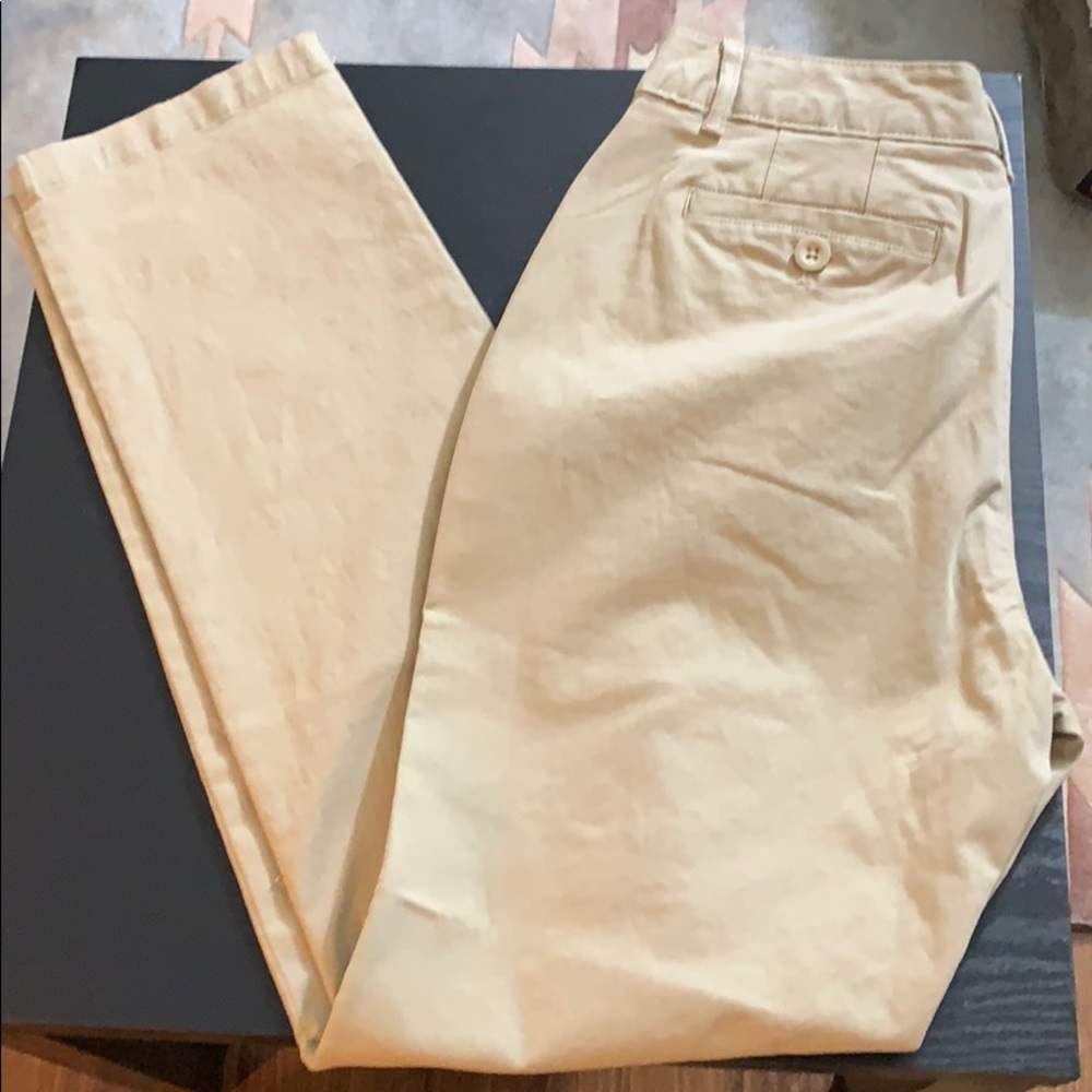 Eddie Bauer slacks.